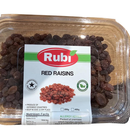 RED Raisins - 100g, 200g, 450g, 750g - The Fusion Mart UK