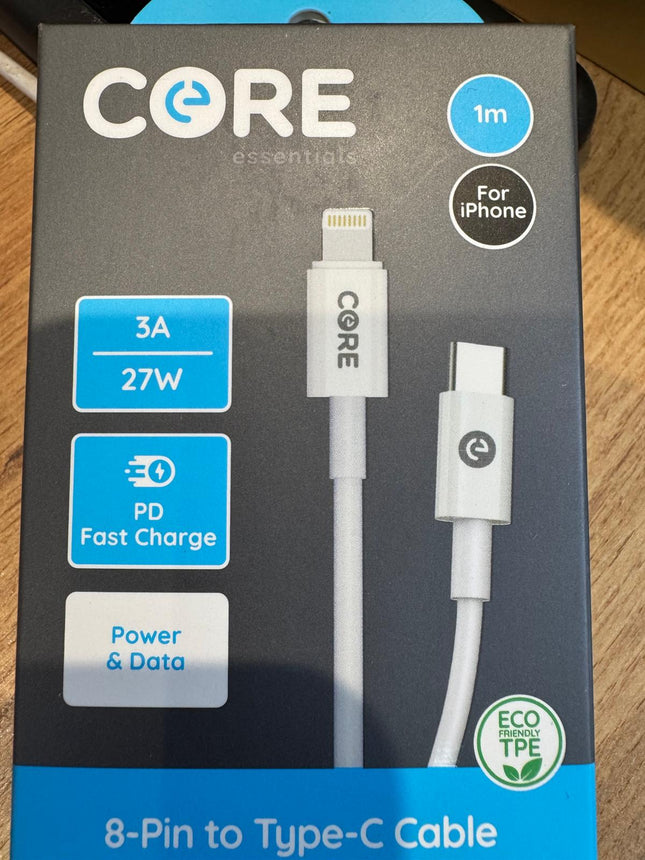 Core - 8 Pin to Type C Cable - The Fusion Mart UK