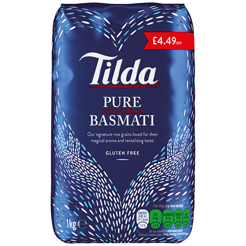 TILDA BASMATI RICE £4.49 PM