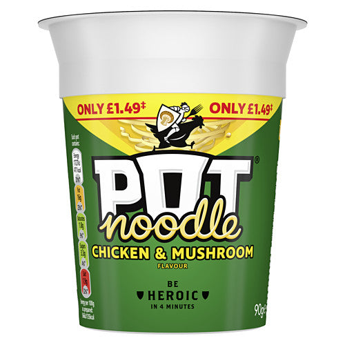 POT NOODLES CHICKEN & MASHROOM 1.49 - The Fusion Mart UK