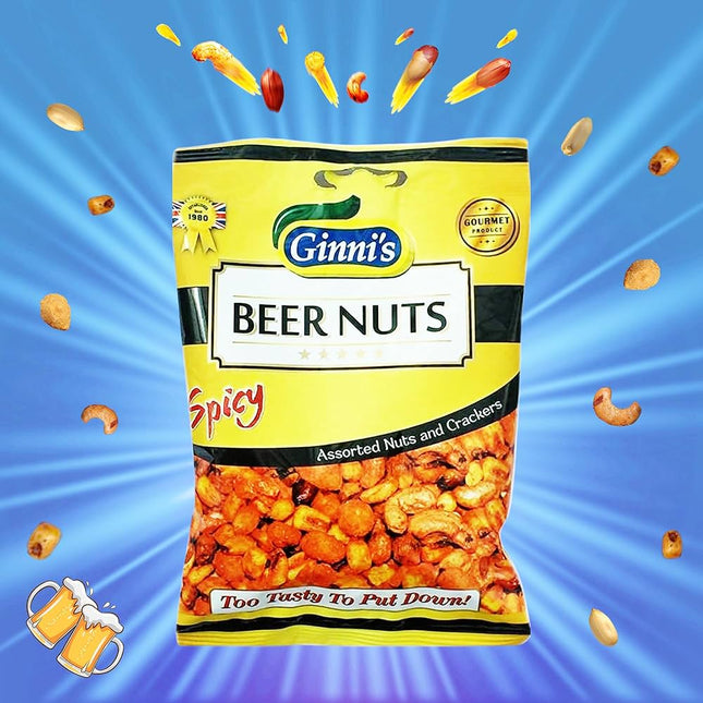 ginni spicy beernuts - 90 grams