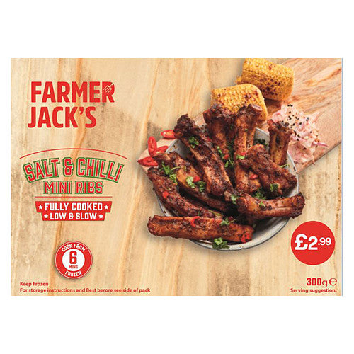 F/JACKS CHILLI RIBS 300GM - The Fusion Mart UK