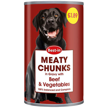 Bestin Dog Beef & Vegetable PM £1.89 - The Fusion Mart UK