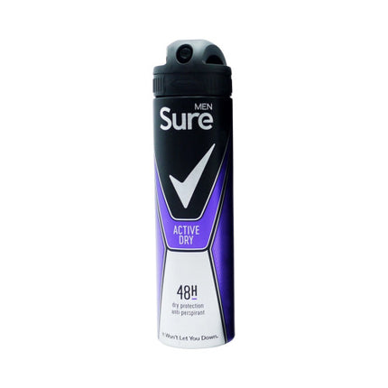 sure anti perspirant men active can - The Fusion Mart UK
