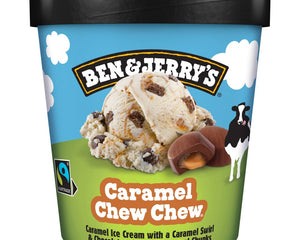 BEN&J CARAMEL CHEW CHEW 465ML - The Fusion Mart UK