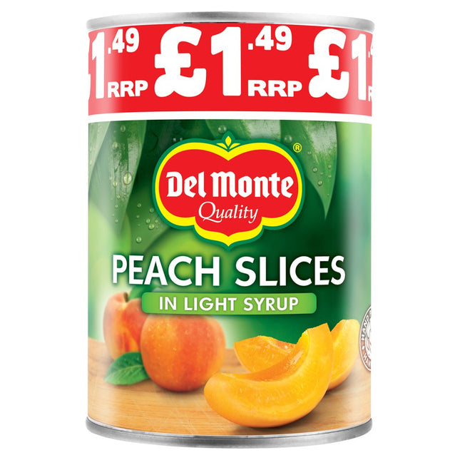 DEL MOUNT PEACH SLICED IN SYRUP 420G
