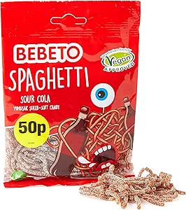 BEBETO Sour Cola Spaghetti - The Fusion Mart UK
