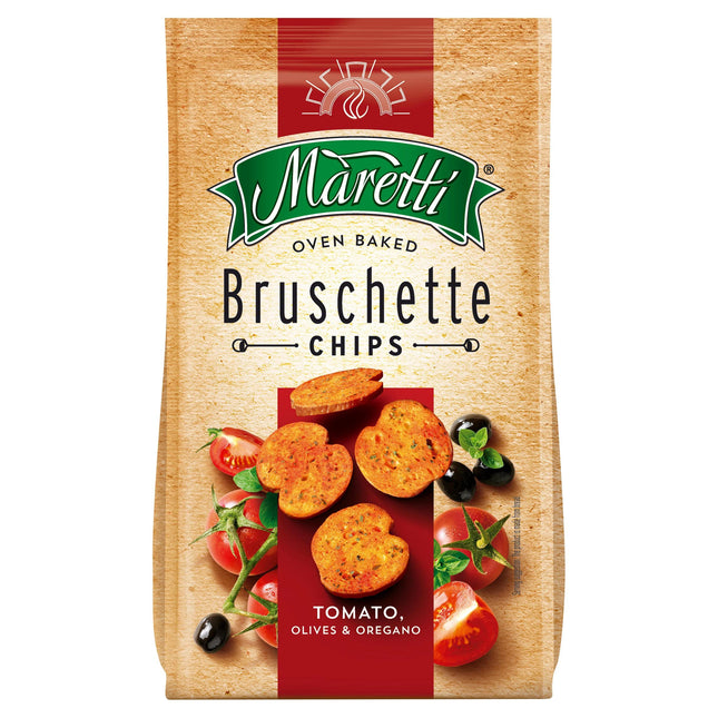 Maretti Oven Baked Bruschette Chips Tomato