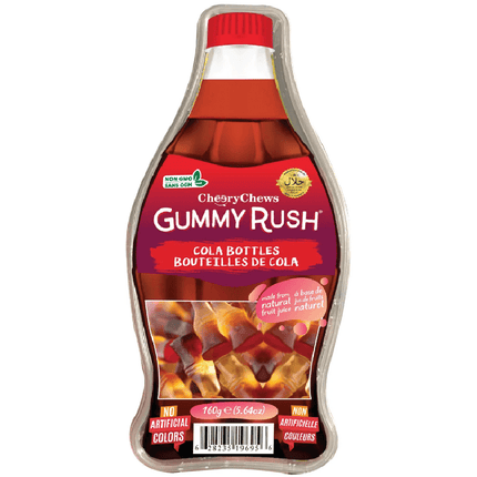 Gummy Rush Cola Bottles Candy 160G - The Fusion Mart UK