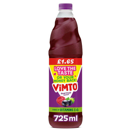 VIMTO ORIGINAL SQUASH £1.65 - The Fusion Mart UK