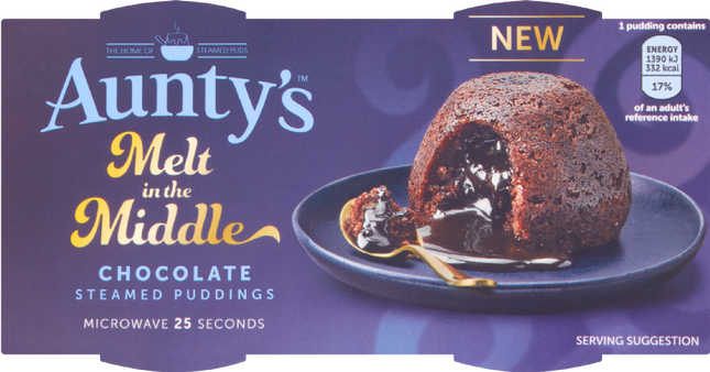 auntys choc melt pudding