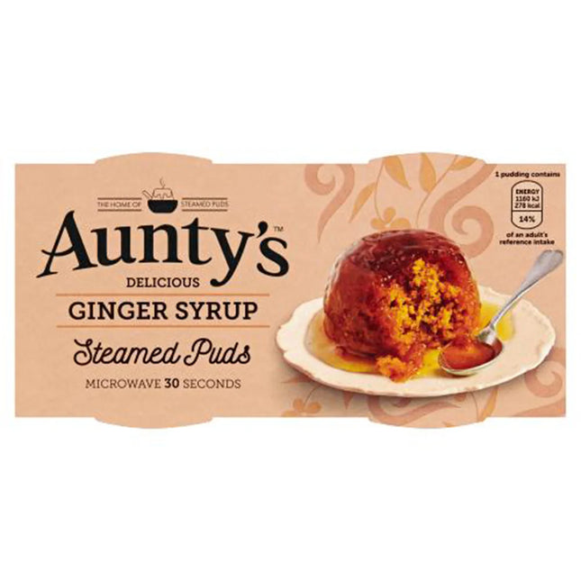 auntys ginger syrup