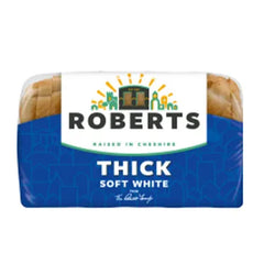 ROBERTS RAISED IN CHESHIRE/WHITE SLICED BREAD/800G - The Fusion Mart UK