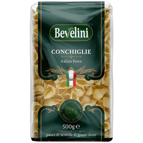 BEVELINI CONCHIGLIE PASTA - The Fusion Mart UK