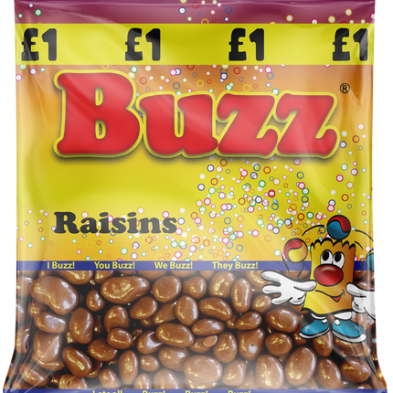 BUZZ SWEETS CHOCO RAISINS - The Fusion Mart UK