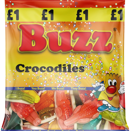 BUZZ SWEETS CROCODILLES