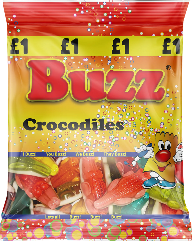 BUZZ SWEETS CROCODILLES