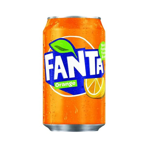 FANTA ORANGE - 330 ml - The Fusion Mart UK