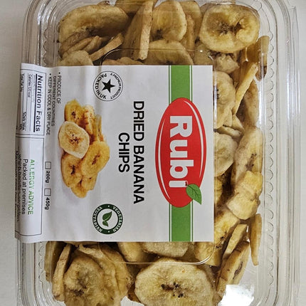 Dried Banana Chips - 100g, 200g, 450g, 750g