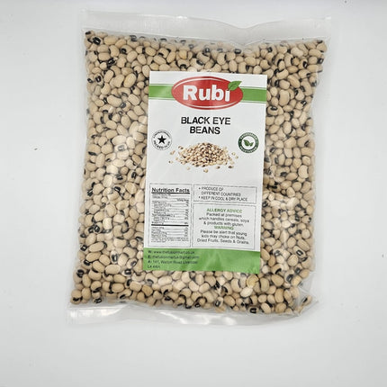 Black Eyed Beans- Rubi-500g, 1Kg, 2Kg, 5Kg - The Fusion Mart UK
