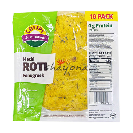 CRISPY METHI ROTIS 500G X 10 PKTS - The Fusion Mart UK