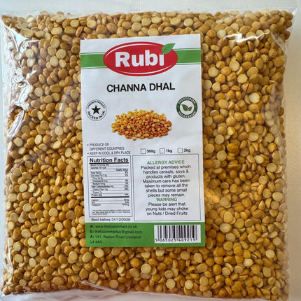 Channa Dhal- Rubi - 500g, 1Kg, 2Kg, 5K