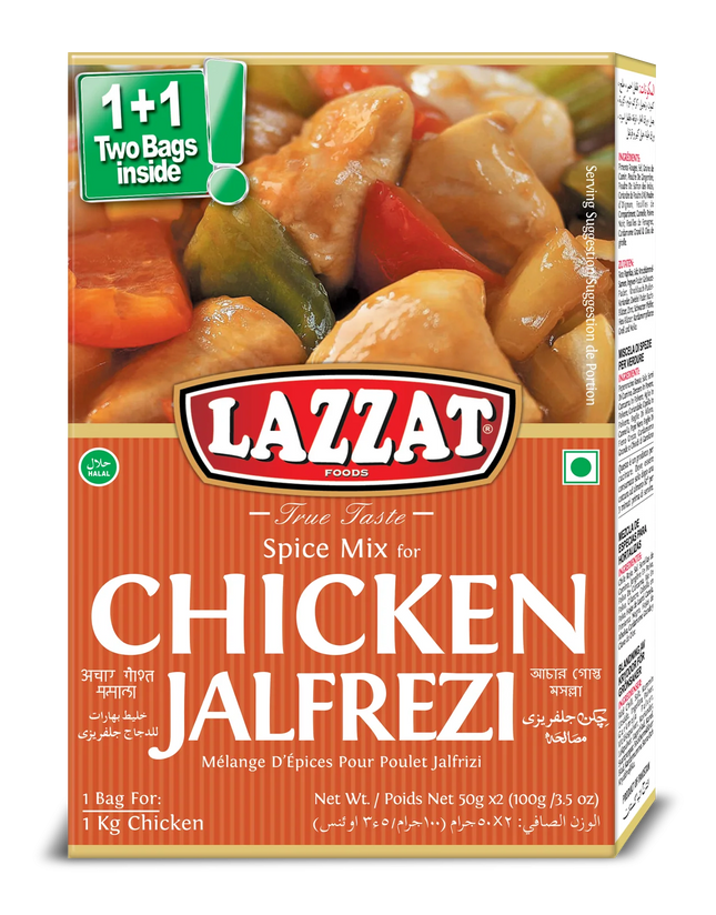 lazzat chicken jalfrezi