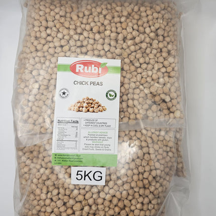 Chickpeas- Rubi-500g, 1Kg, 2Kg, 5Kg - The Fusion Mart UK