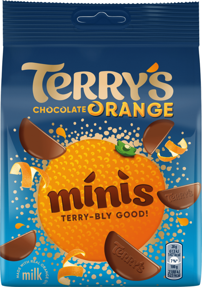 Chocolate Orange Milk Minis Bag