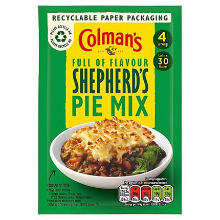 Colman's - Shepherd's Pie Mix - The Fusion Mart UK