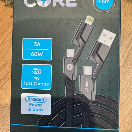Core - 1.5m - 4-in-1 Cable