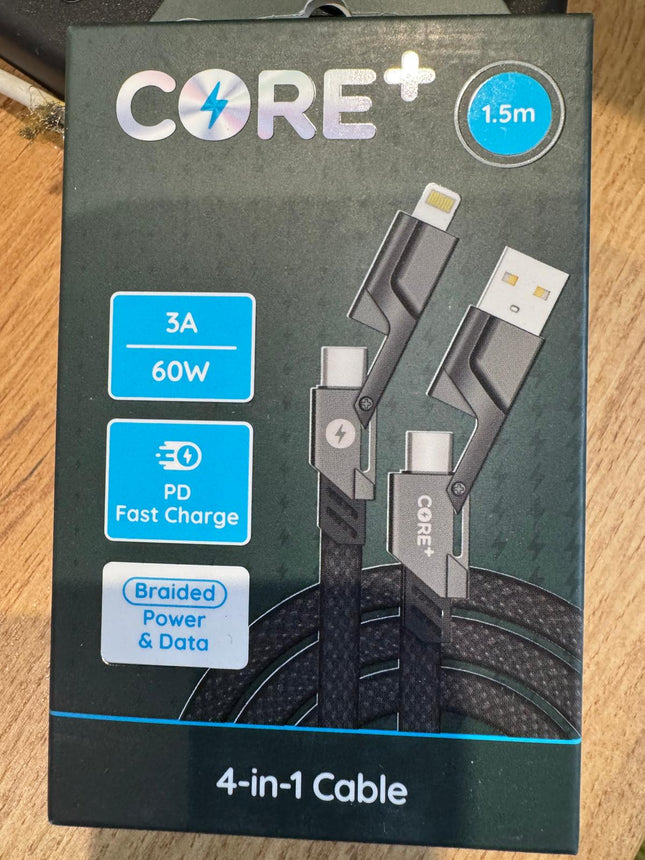 Core - 1.5m - 4-in-1 Cable