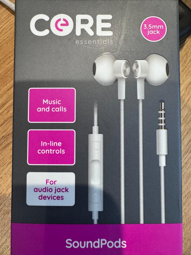 Core - Ear Pods - The Fusion Mart UK