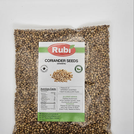 Rubi Corriander Seeds - 100gms, 200gms, 500gms - The Fusion Mart UK