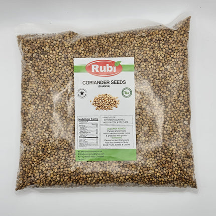 Rubi Corriander Seeds - 100gms, 200gms, 500gms - The Fusion Mart UK