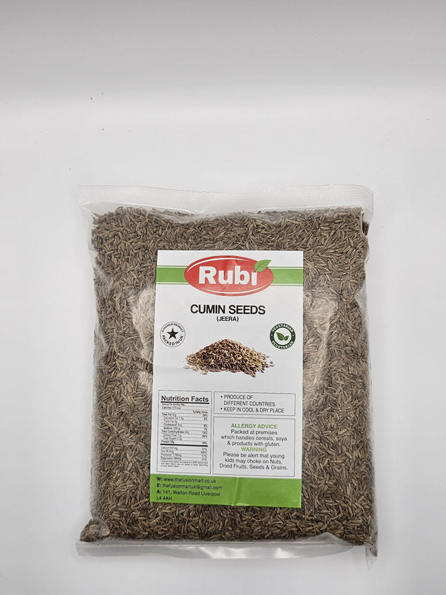 Rubi Cumin Seeds - 100gms, 200gms, 500gms - The Fusion Mart UK