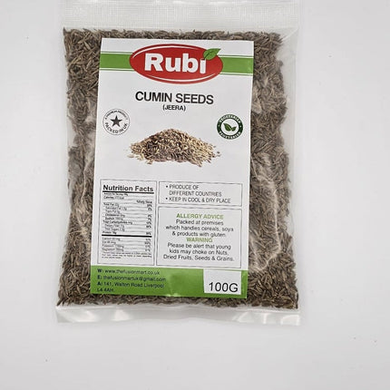 Rubi Cumin Seeds - 100gms, 200gms, 500gms - The Fusion Mart UK