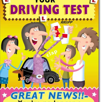 driving test pass card funny designated driver - The Fusion Mart UK
