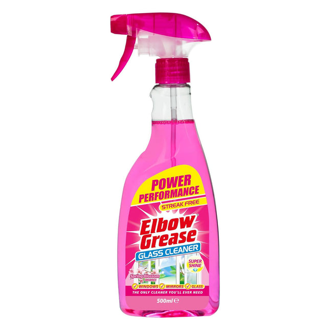 Elbow Grease Super Shine Spring Blossom Glass Cleaner 500ml