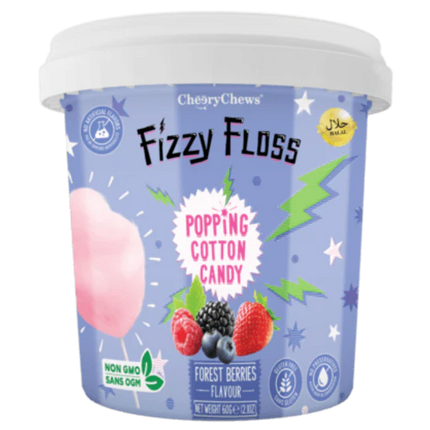 Popping Cotton Candy in Forest Berries Flavour - The Fusion Mart UK