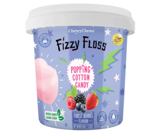 Popping Cotton Candy in Forest Berries Flavour - The Fusion Mart UK