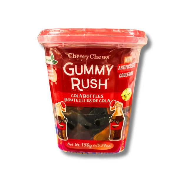 GUMMY RUSH COLA BOUEILLES DE COLA 150G - The Fusion Mart UK