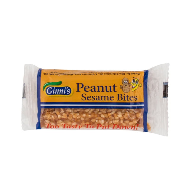 GINNIS PEANUT SESAME BITES 27G