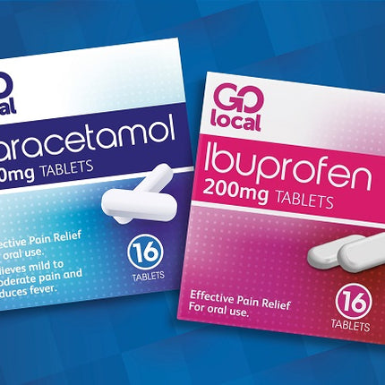 Go local  ibuprofen table