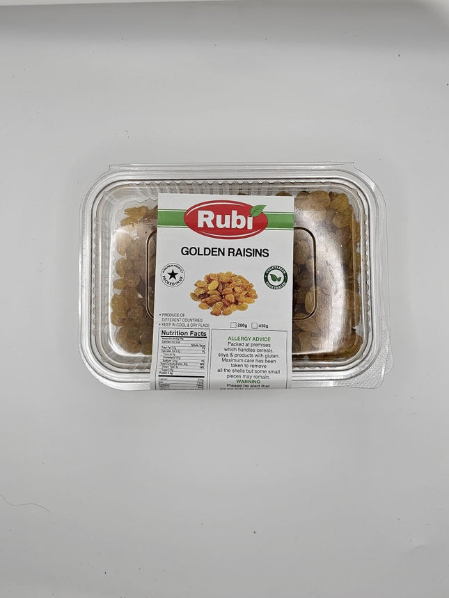 Golden Raisins - 100g, 200g, 450g, 750g - The Fusion Mart UK
