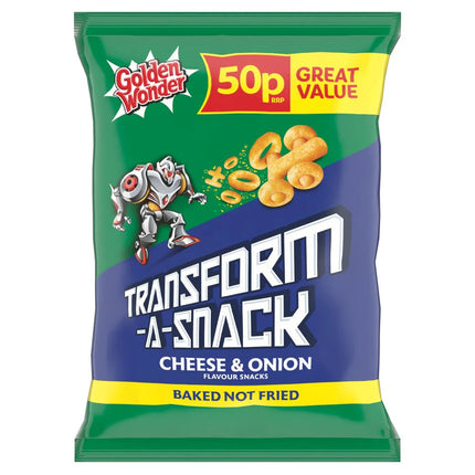 GOLDEN WONDER TRANSFORM CHEESE & ONION - The Fusion Mart UK