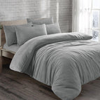 Single / Fitted Sheet / Gray
