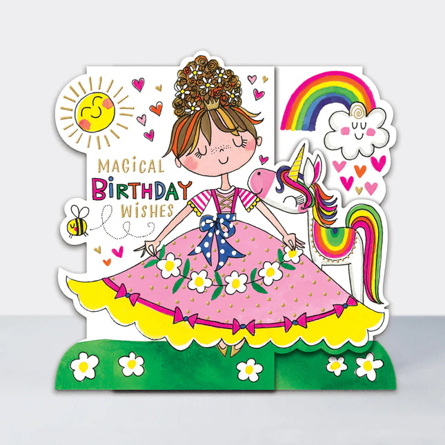 birthday card for girl birthday princess