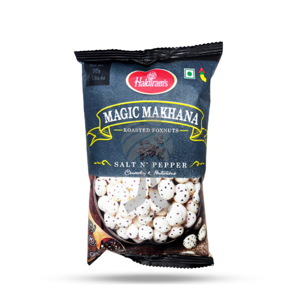 HALDIRAM FOXNUT SALT PEPPER 30G