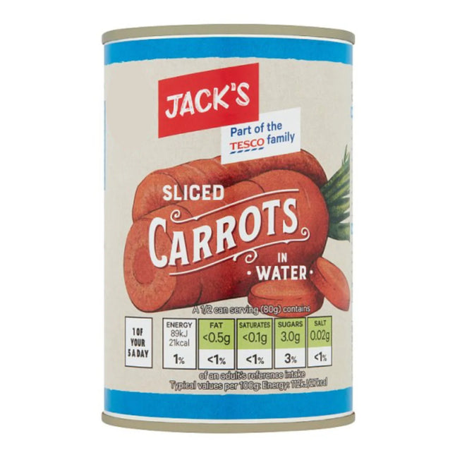 JACK SLICED CARROTS 0.69 - The Fusion Mart UK